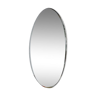 Oval mirror contour chrome 38x59cm
