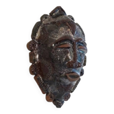 Masque en ceramique africaniste 1960