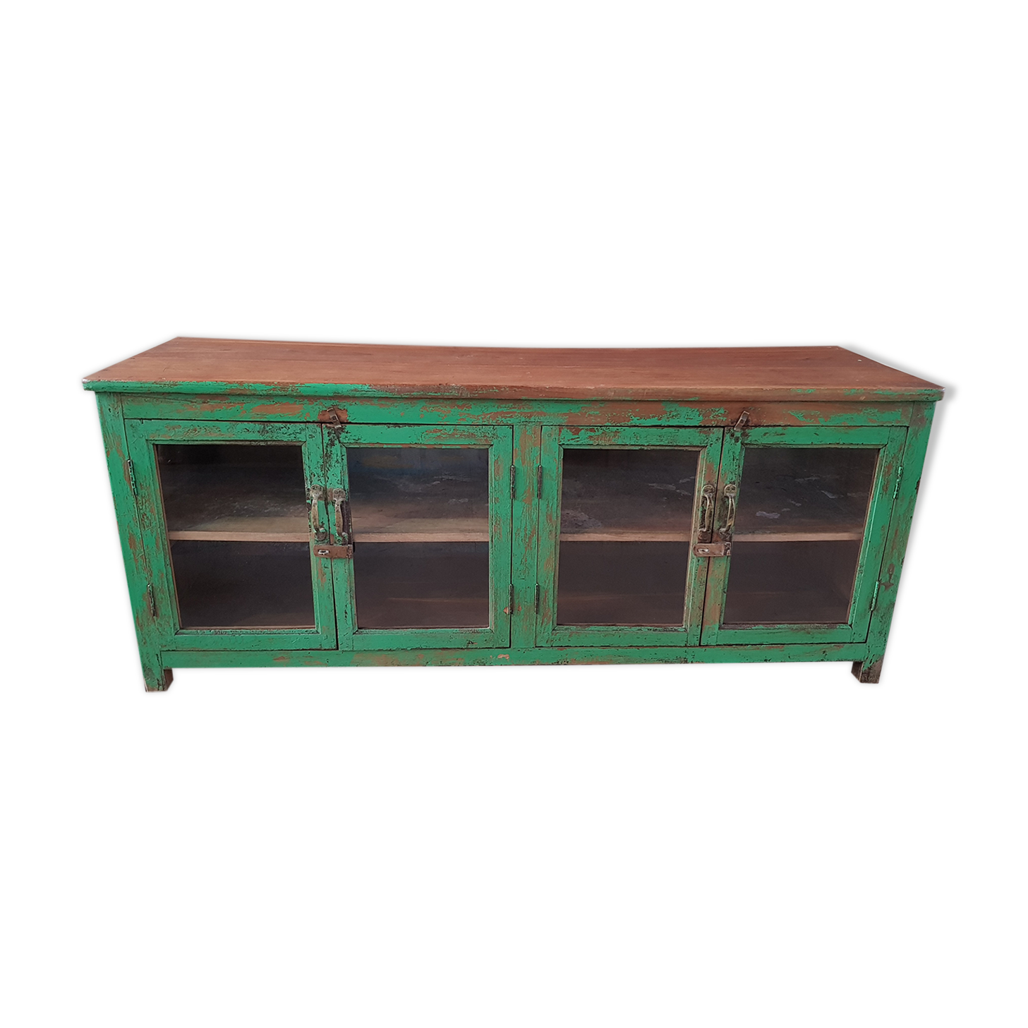 Low sideboard - Burmese teak TV stand