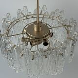 60s 70s ceiling lamp chandelier Kinkeldey Germany