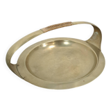 Art Deco jaren 20 messing mand, schaal