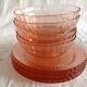 Set of 5 cups and 6 vintage plates