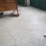 Antique wooden mirror