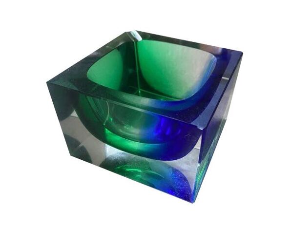 Cendrier • Vide Poche • Murano • Sommerso • 1960