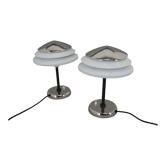 Set of two table lamps by zukov, 1950
