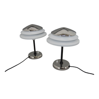 Set of two table lamps by zukov, 1950