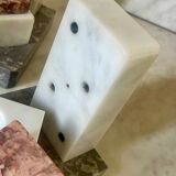 Pair of marble bookends