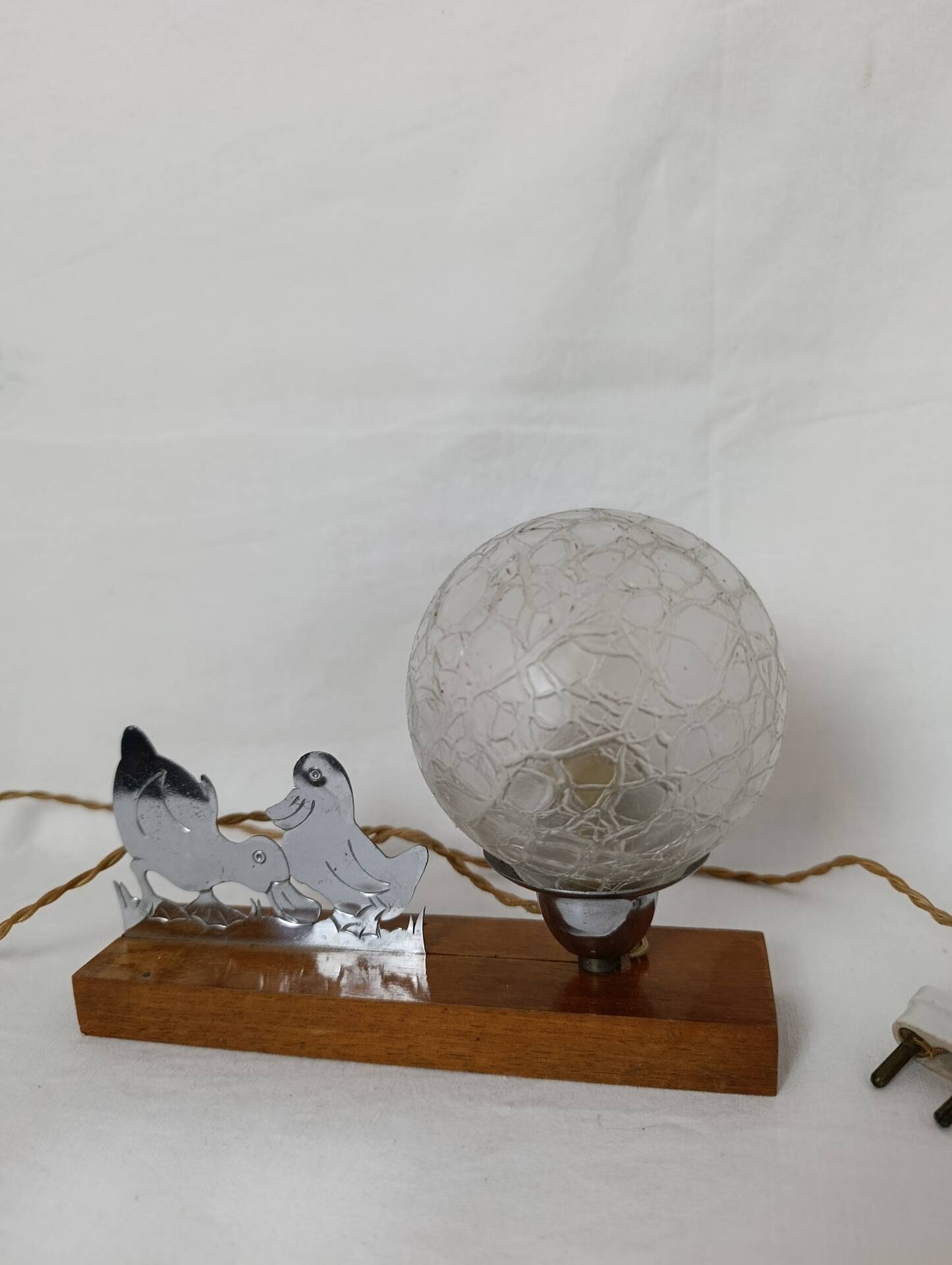 Table lamp / night light Art Deco Ducks Benjamin Rabier