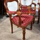 Suite of four armchairs, Louis-Philippe style - 1980s