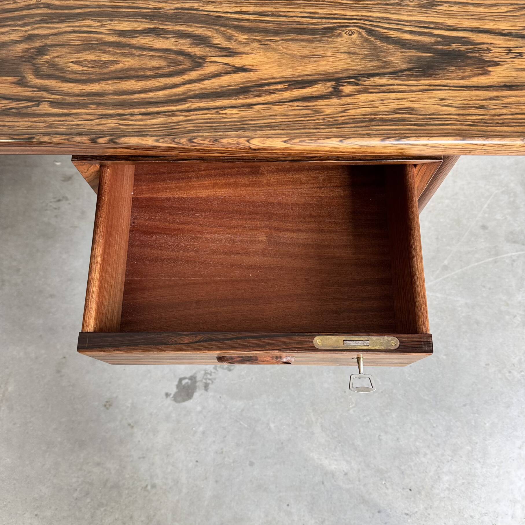 Vintage freestanding desk rosewood