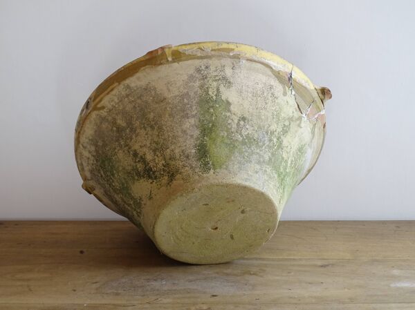 Bol Tian ancien avec glaçure jaune