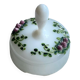 Poudrier en verre opaline Pierre Scheinder