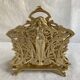Vintage brass mail door