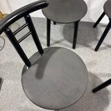 Vintage Italian Chairs, 1980s, Set of 4