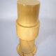 Alabaster stepped circular table lamp, Spain, 1970s