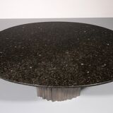 Chic Brutalist Dining Table by Max Papiri 1970 Italy