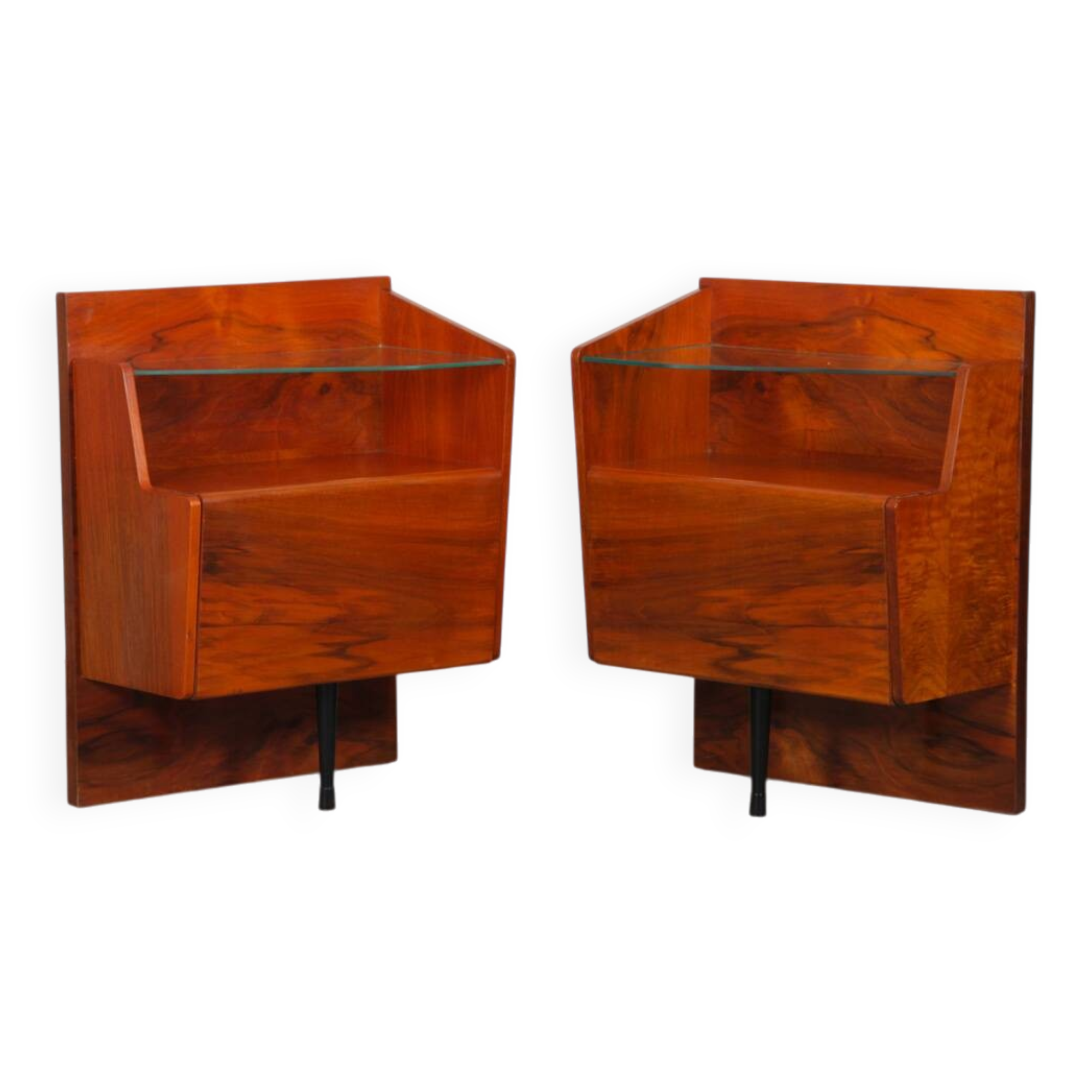 Pair of vintage bedside tables dating from the 1960s