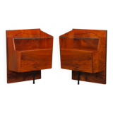Pair of vintage bedside tables dating from the 1960s