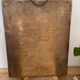 Small Rectangular Golden Mirror Classic Baroque Style - To Hang on the Wall