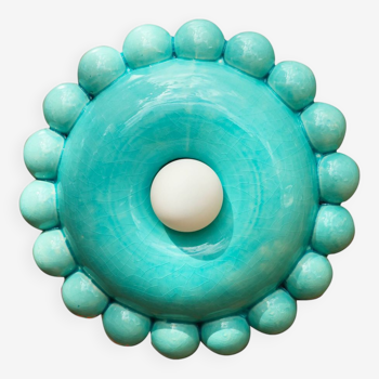 Luna Small Turquoise Wall Lamp