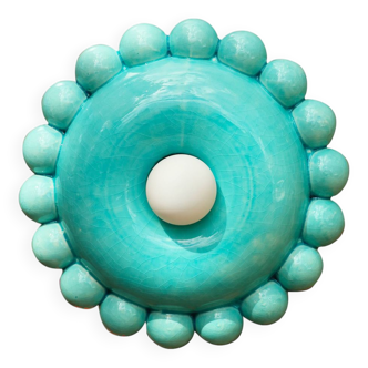 Luna Small Turquoise Wall Lamp