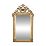 19th C Louis Philippe Mirror with Foliage and Grape Motifs