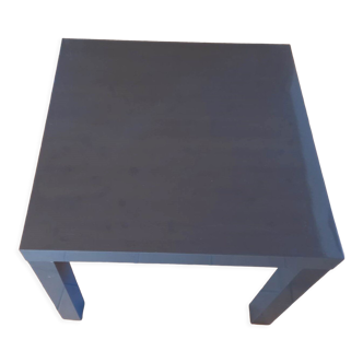 Table basse grise laquée