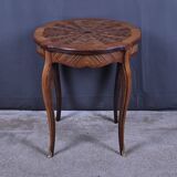 Marquetry gueridon, Louis XV style – first part of the 20th century