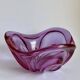 Huge Murano Glass Bowl in Purple