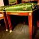 Paire de chaises Empire en acajou