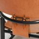 Hoop lounge chair by Werther Toffoloni & Piero Palange, cognac leather