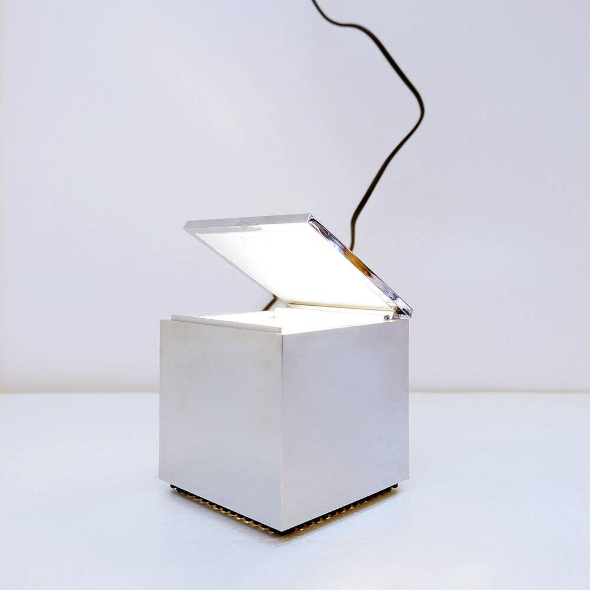 Cube lamp Cuboluce by Franco Bettonica, Mario Melocchi for Cini & Nils - 1970s