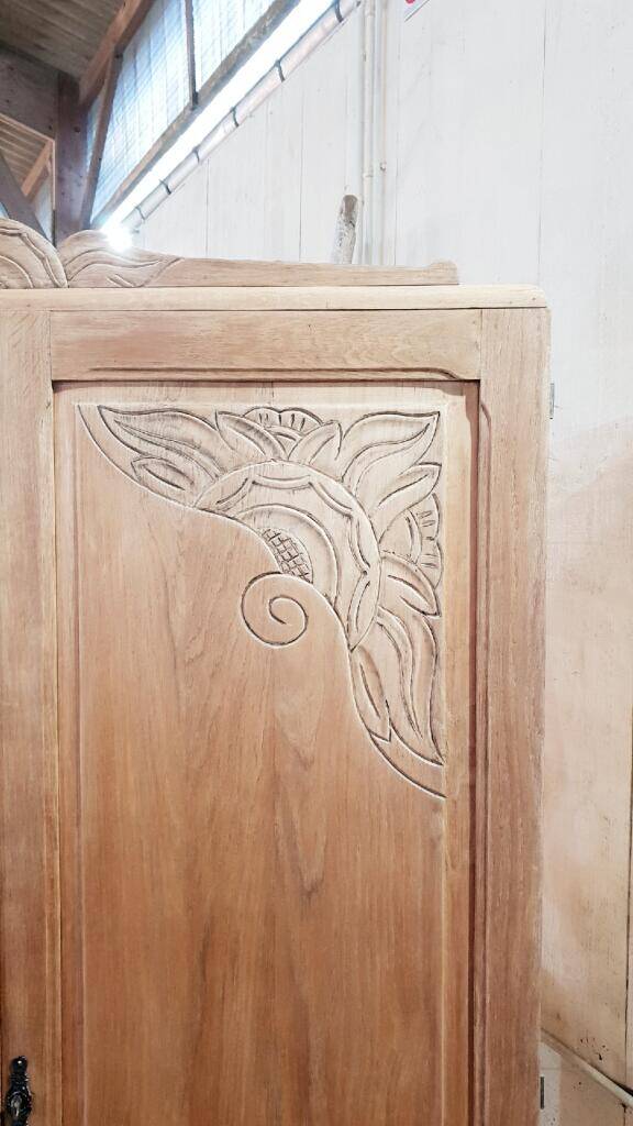 Old art-deco wardrobe