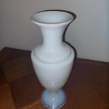 White opaline vase