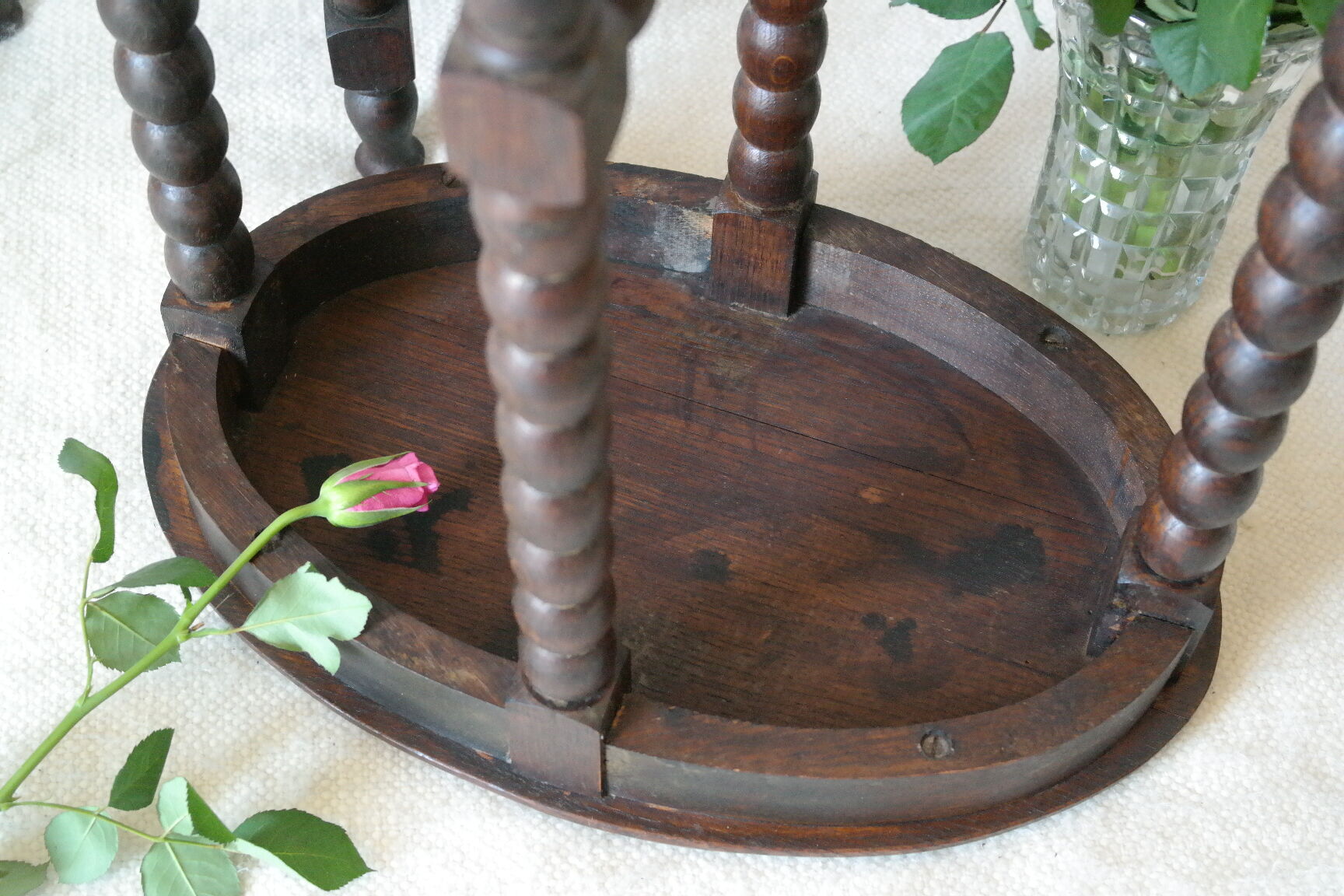 Pair of Louis XIII style harnesses in old oak