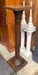Sellette, colonne vintage en bois