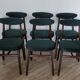 Ensemble de 6 chaises conçues par T. Halas vintage 60