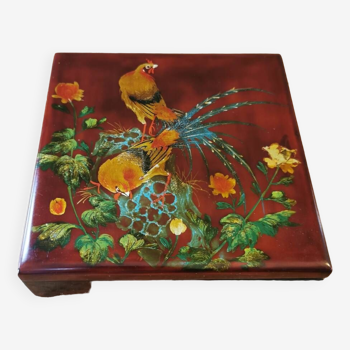 Old lacquered box