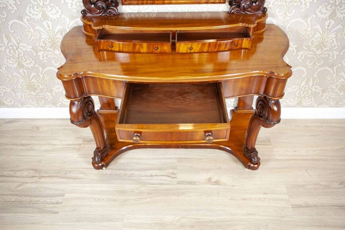Antique Vanity Table in Mahogany, 1890s