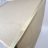 Executive table lamp, black and gold, Italian design 1970