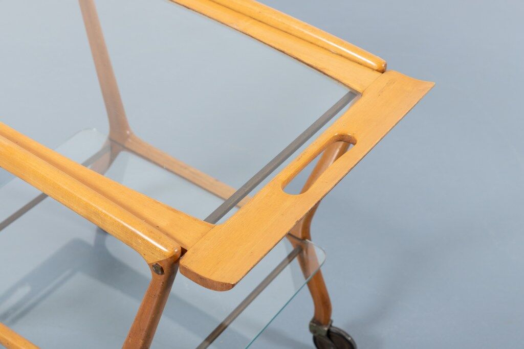Mid-century Italian service trolley by Ico Parisi for Angelo de Baggis, 1950