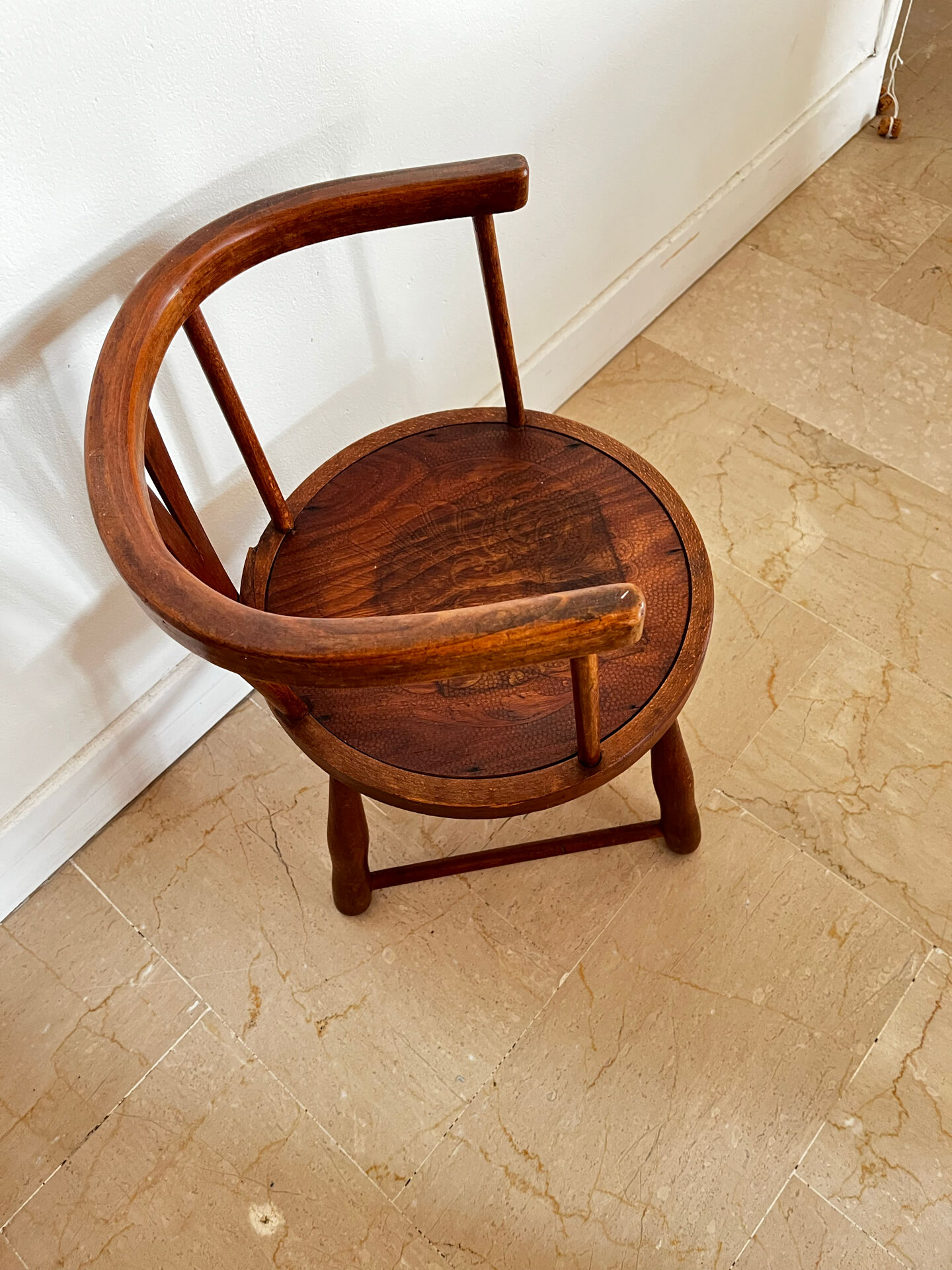 Child's chair, turned wood