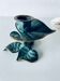 Bronze leaf candle holder