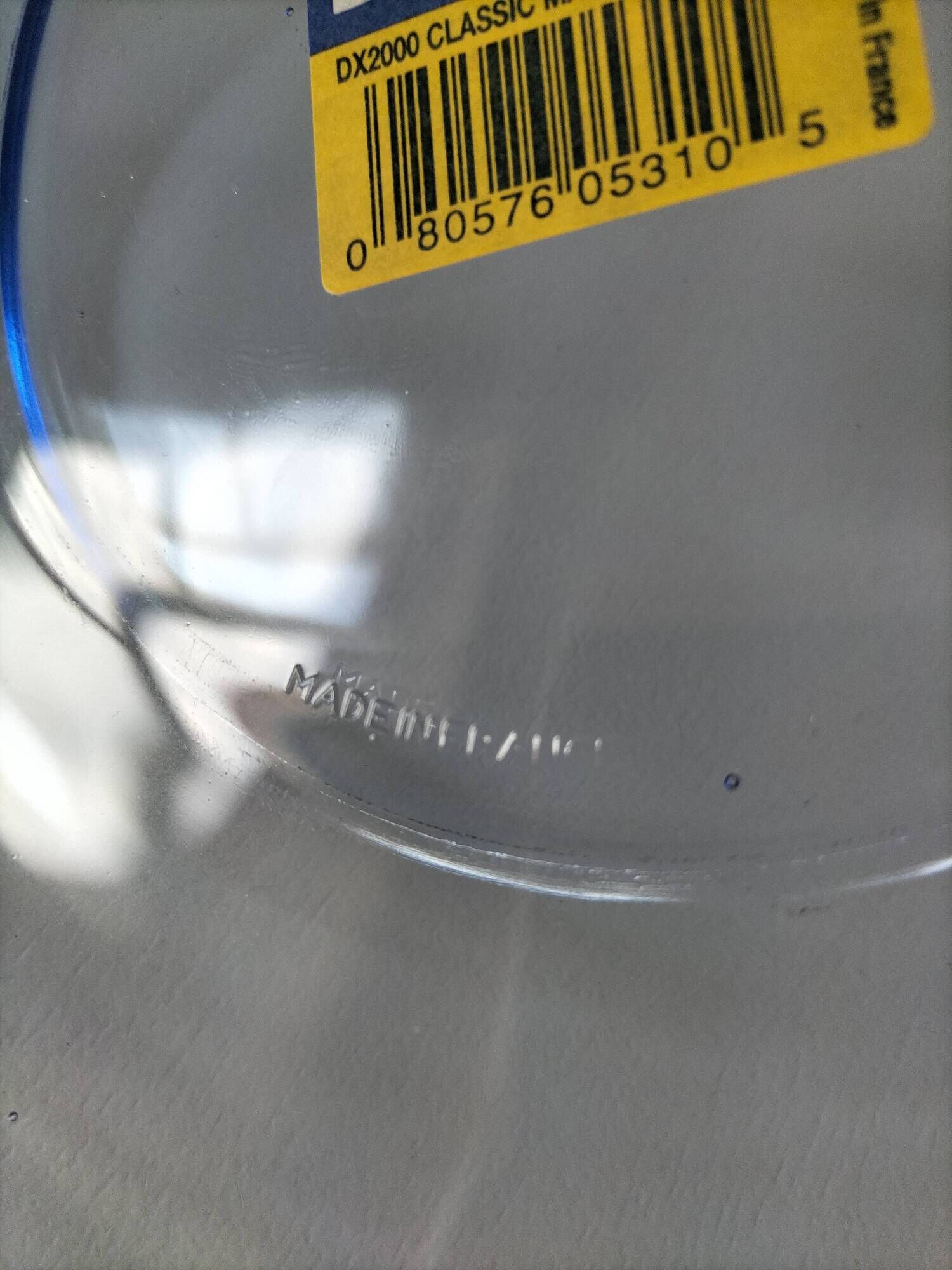 6 Duralex dessert plates – new with tags