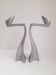 Pair of Swan candlesticks by Matthew Hilton for SCP England
