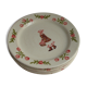 4 plates in old earthenware