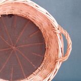 Wicker sieve basket