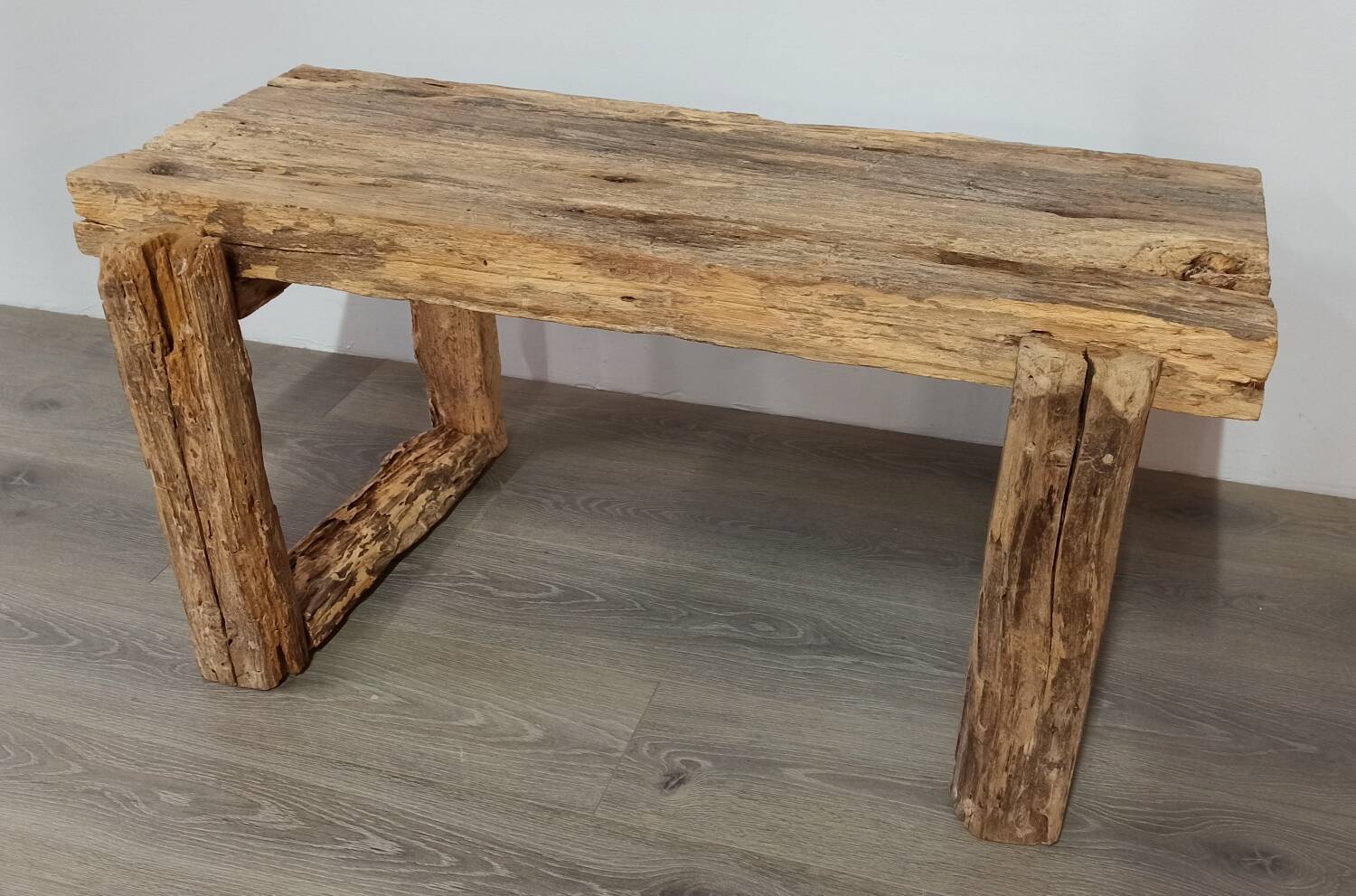 Wooden coffee table