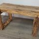 Wooden coffee table