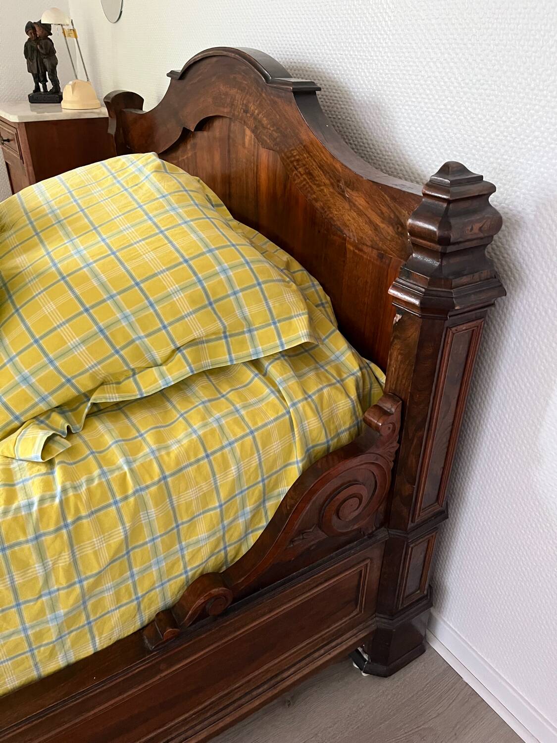 Old bed in Louis Philippe style